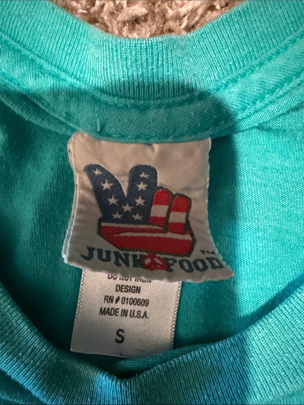 UO - Junk Food Keith Haring Pocket Tee - Picture 3 of 5